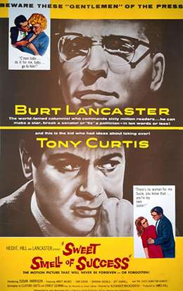 Sweet Smell of Success poster